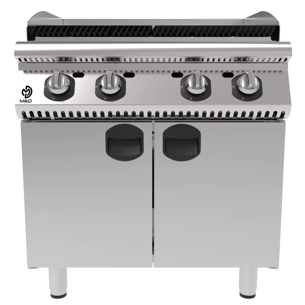 Lavastone Grill 1 Module with Cabinet - 2