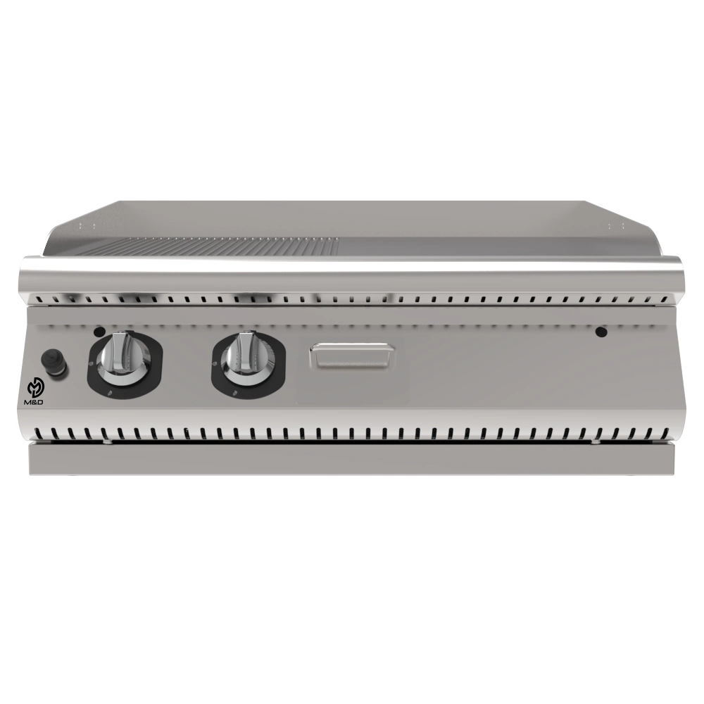 Grill 1 Module Semi-Slotted Cooktop - 2