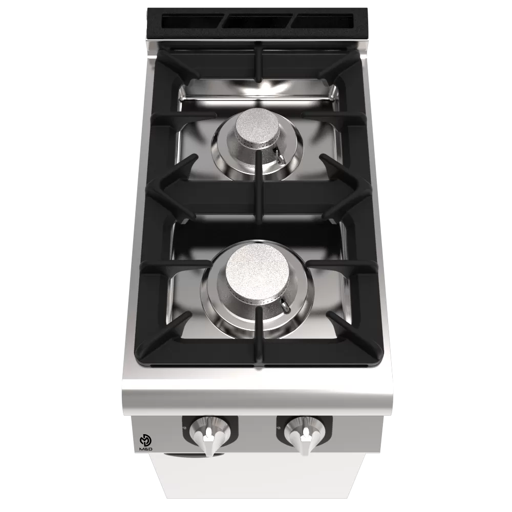 Cooker 1/2 Module with Cabinet 2 Burners - 2