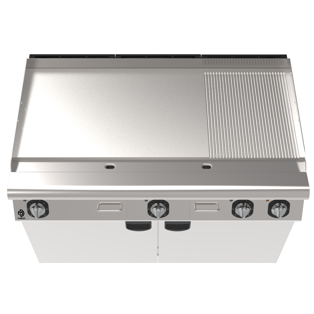 Grid 1.5 Module Semi Slotted Cabinet - 3