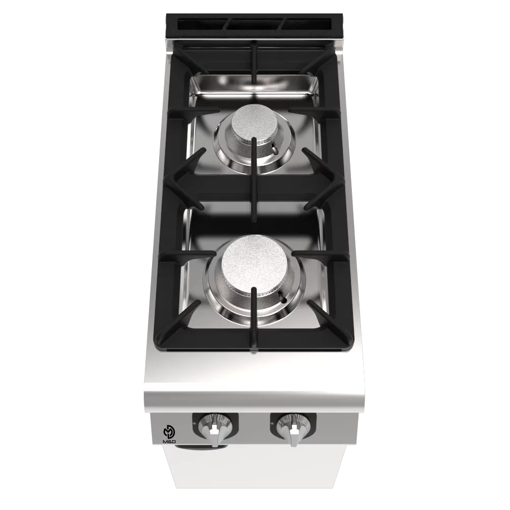 Cooker 1/2 Module with Cabinet 2 Burners - 2