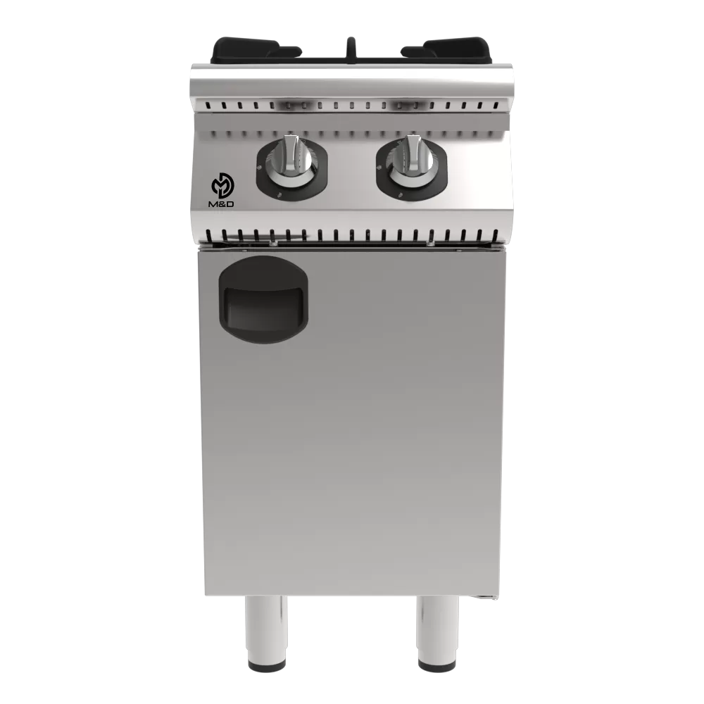 Cooker 1/2 Module with Cabinet 2 Burners - 3