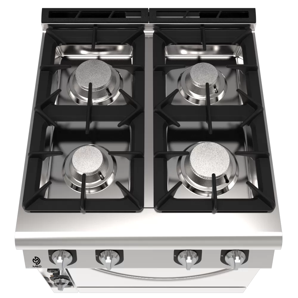 Cooker 1 Module with Oven, 4 Burners - 2