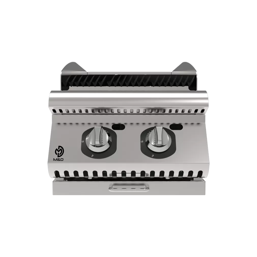 Lavastone Grill 1/2 Module Cooktop - 3