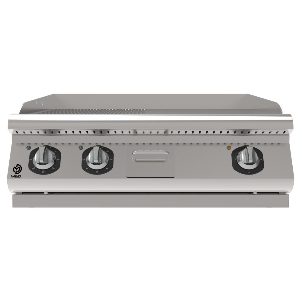 Grill 1 Module Semi-Slotted Cooktop - 2