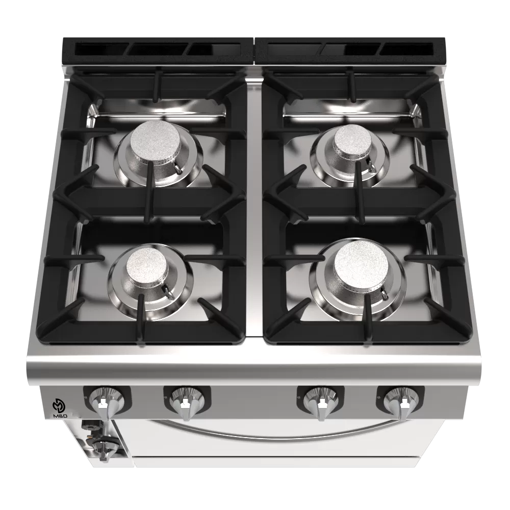 Cooker 1 Module with Oven, 4 Burners - 2