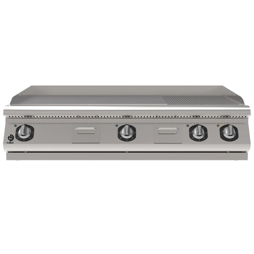 Grill 1.5 Module Semi-Slotted Cooktop - 2