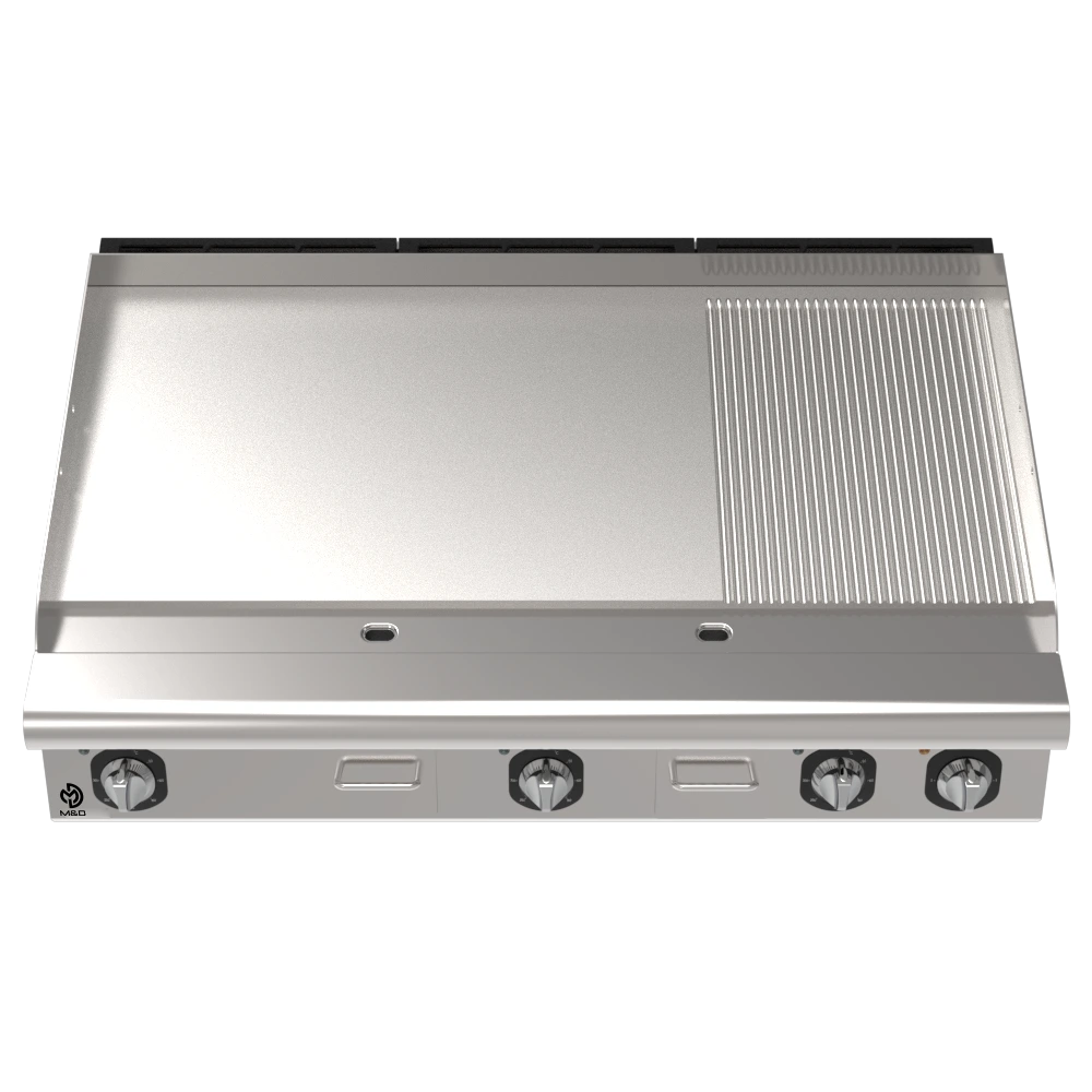Grill 1.5 Module Semi-Slotted Cooktop - 3