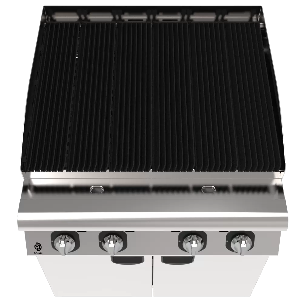 Lavastone Grill 1 Module with Cabinet - 3