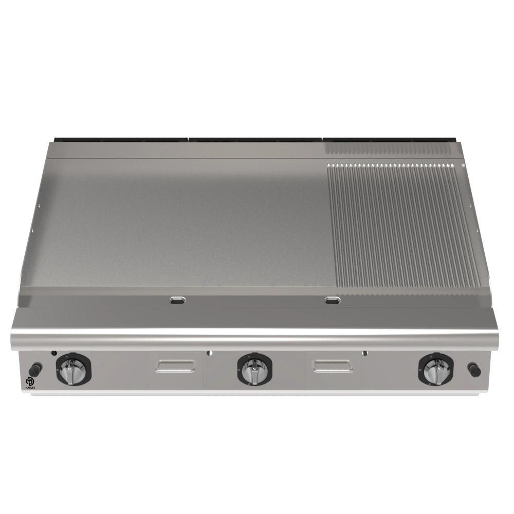 Grill 1.5 Module Semi-Slotted Cooktop - 3