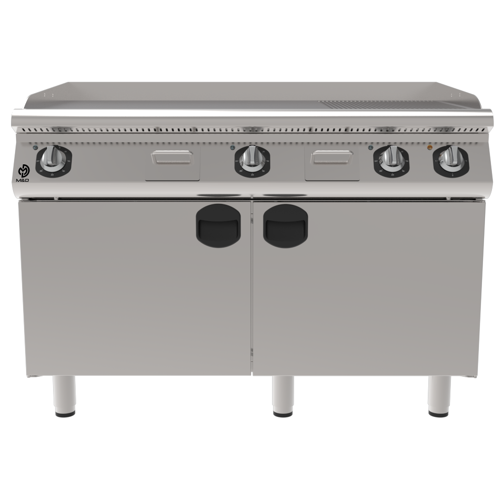 Grid 1.5 Module Semi Slotted Cabinet - 2