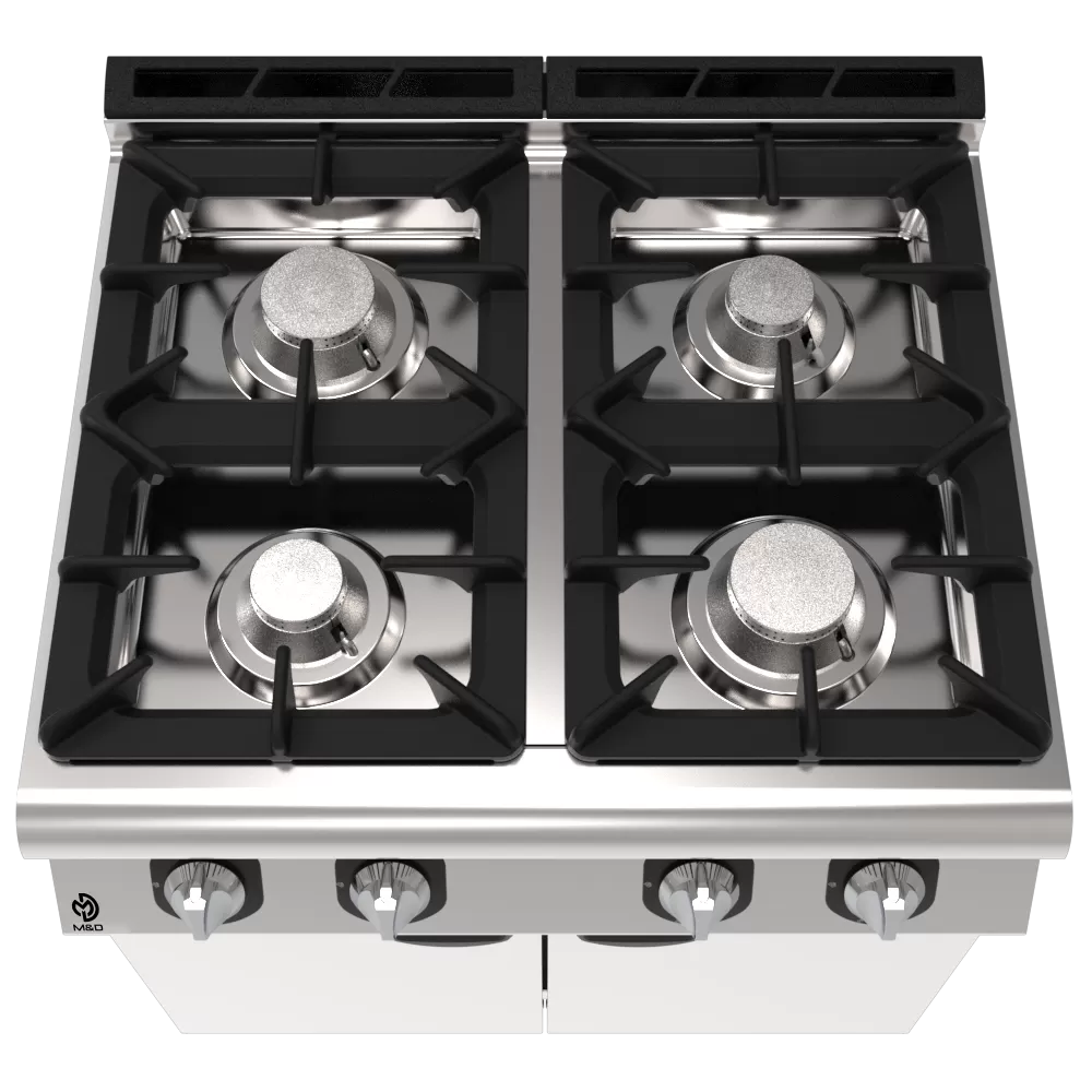 Cooker 1 Module with Cabinet 4 Burners - 2