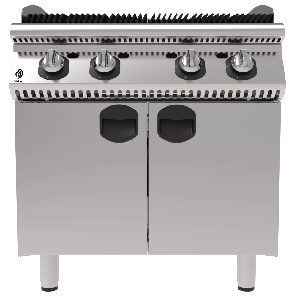Lavastone Grill 1 Module with Cabinet - 2