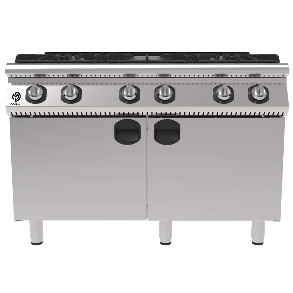 Cooker 1.5 Module with Cabinet 6 Burners - 3