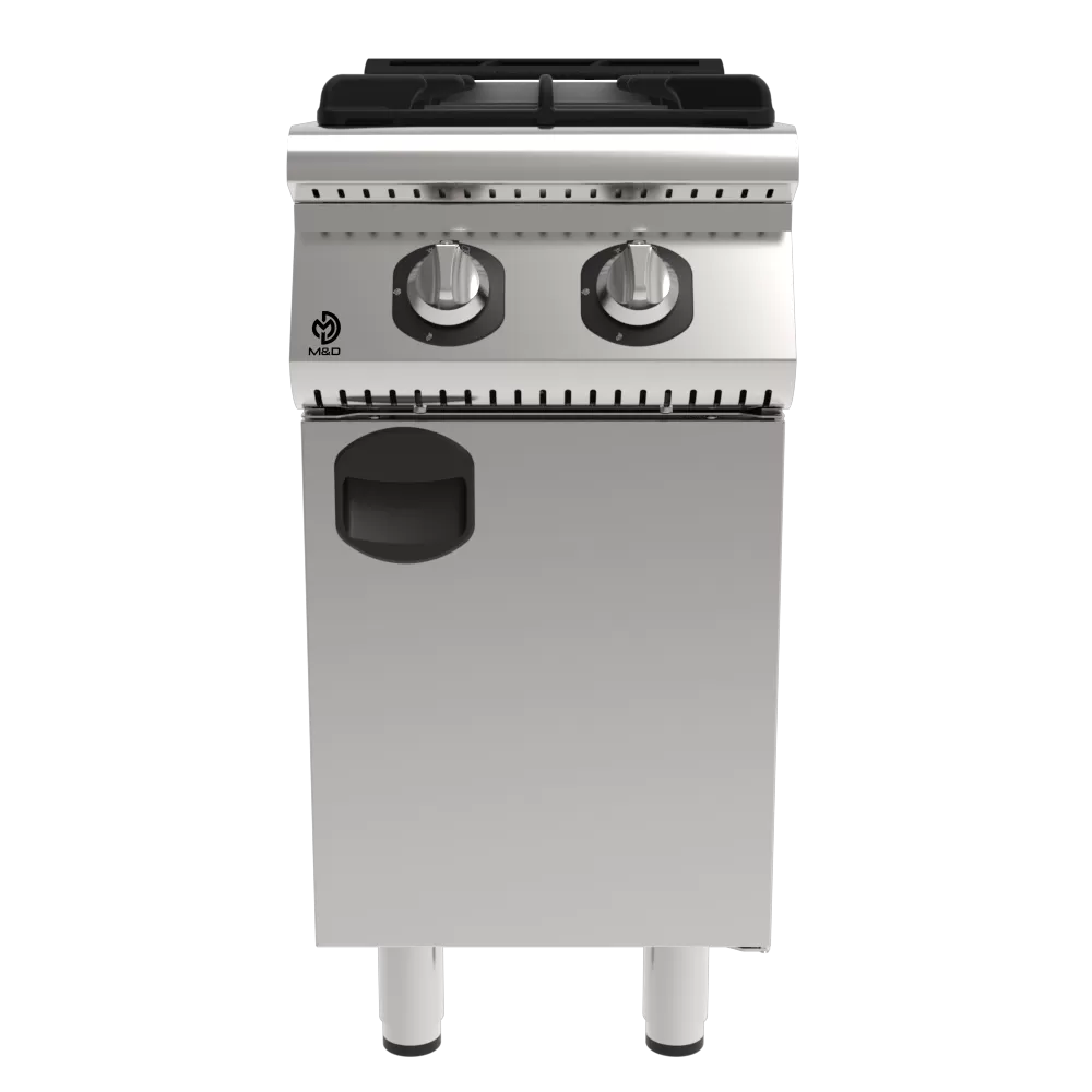 Cooker 1/2 Module with Cabinet 2 Burners - 3