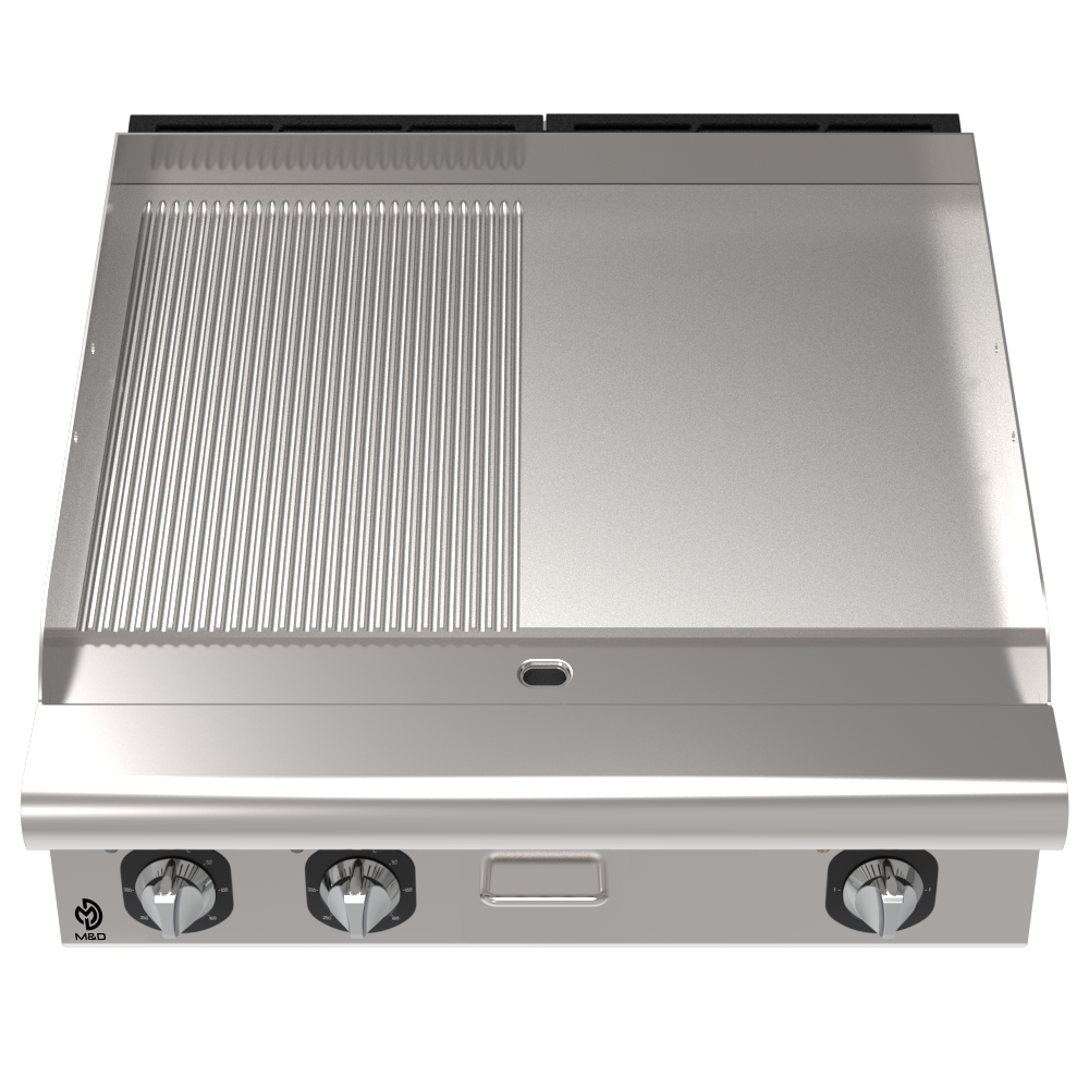 Grill 1 Module Semi-Slotted Cooktop - 3