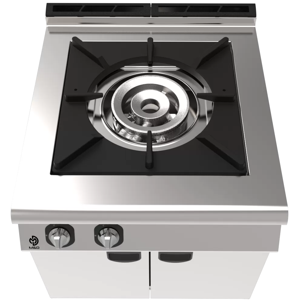 Show Stove with Cabinet, Single Burner - 2